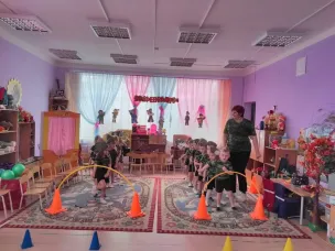 Спортивный праздник «Армейская закалка» в Д/С «Звездочка»