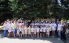 В городе Зверево прошла акция "Зарядка с чемпионом"