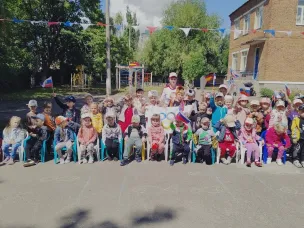 Олимпийские игры в детском саду «Аленушка»