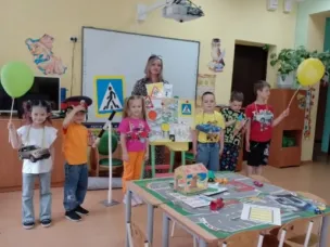 В детском саду «Звездочка» прошли мероприятия по безопасности дорожного движения