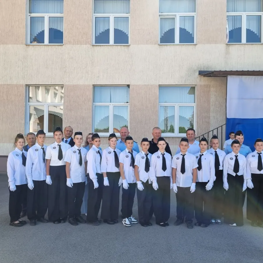 В школе имени Д.В. Бондаренко открылся полицейский класс.