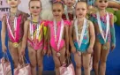 Юные гимнастки приняли участие в открытом турнире по художественной гимнастике