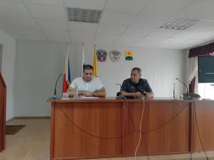 В Администрации города Зверево состоялась рабочая встреча с сотрудниками ОП (дислокация г. Зверево) МО МВД «Красносулинский»