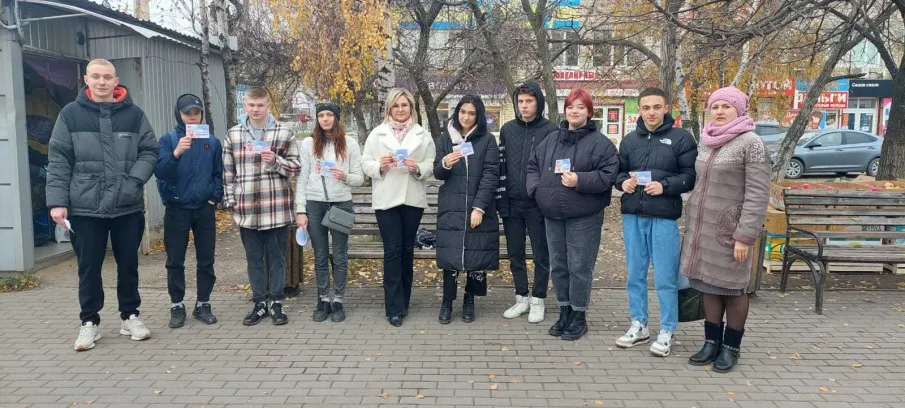 В Зверево прошла акция «Мы против курения»