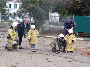 В образовательных организациях города Зверево прошла учебная тренировочная пожарная эвакуация